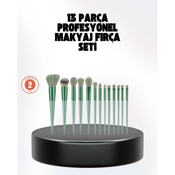 Mey İthalat® Kusursuz Makyaj İçin Yumuşak ve Dayanıklı Makyaj Fırça Seti