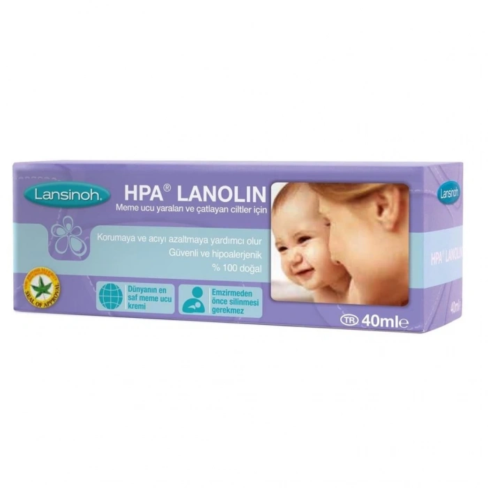 Mey İthalat®   Lanolin Anne Göğüs Ucu Kremi 40 Gr