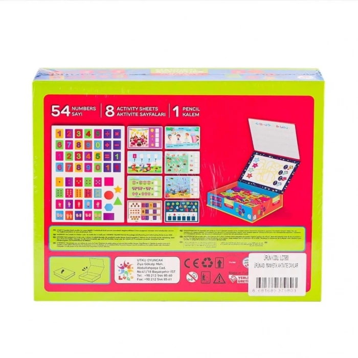 Mey İthalat® LC7980 Manyetik Aktivite Sayılar