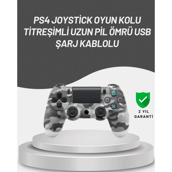 Mey İthalat® LED Işıklı Oyun Kolu – Durum Göstergeli Şık Tasarım