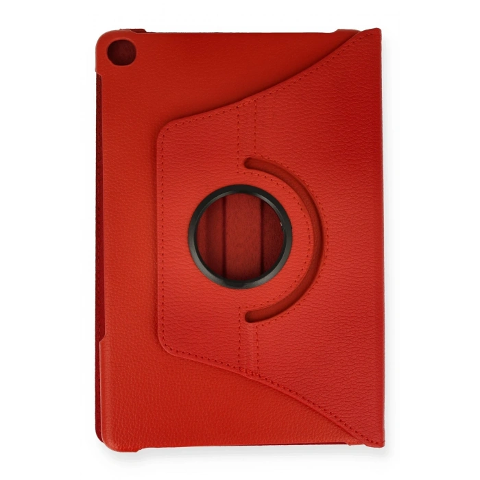 Mey İthalat®  Lenovo Tab M10 TB328FU Kılıf 360 Tablet Deri Kılıf - Kırmızı