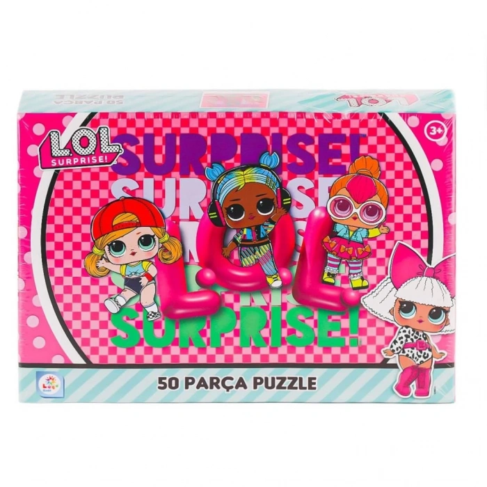 Mey İthalat® LOL0054 Lol 50 Parça Puzzle -Laço