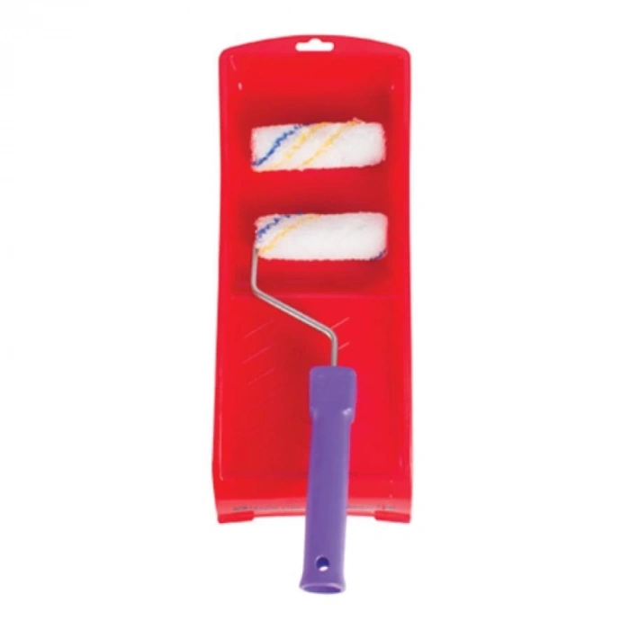 Mey İthalat® Luna Profesyonel Boyacı Seti 10 cm Mini Rulolu