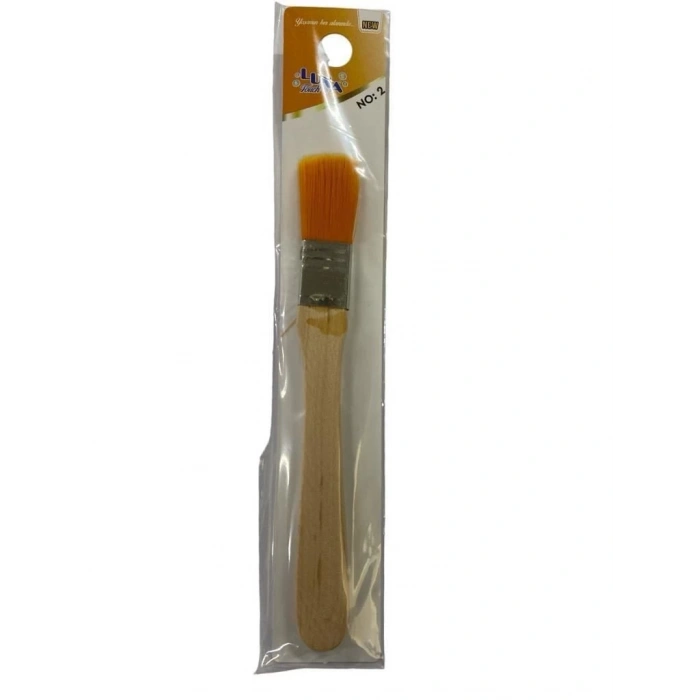 Mey İthalat® Luna Zemin Fırça 2 No 1,5 cm Genişlik