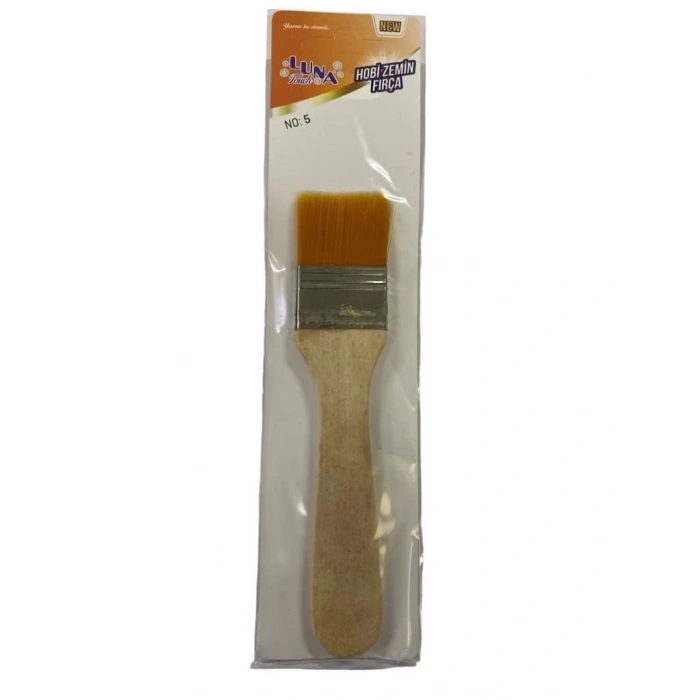 Mey İthalat® Luna Zemin Fırça 5 No 3 cm Genişlik