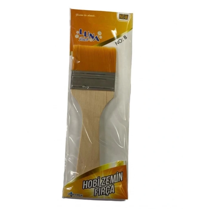 Mey İthalat® Luna Zemin Fırça 8 No 4,5 cm Genişlik