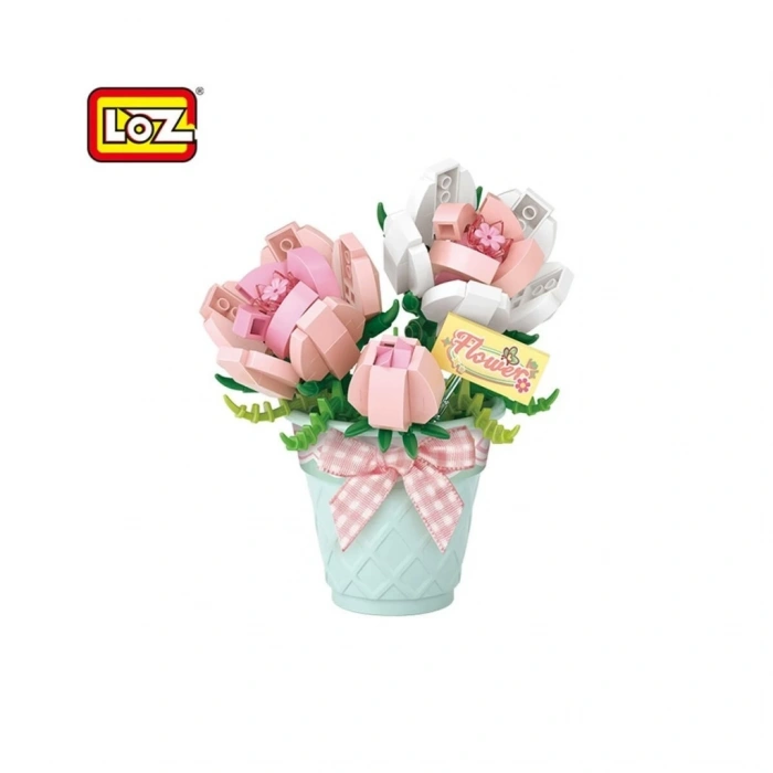 Mey İthalat® LZ8836  SAILI GÜL 230 PARÇA BLOCK OYUNCAK