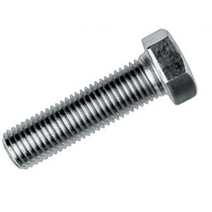 Mey İthalat® M8X25 Civata Beyaz Tam Paso 10 Adet