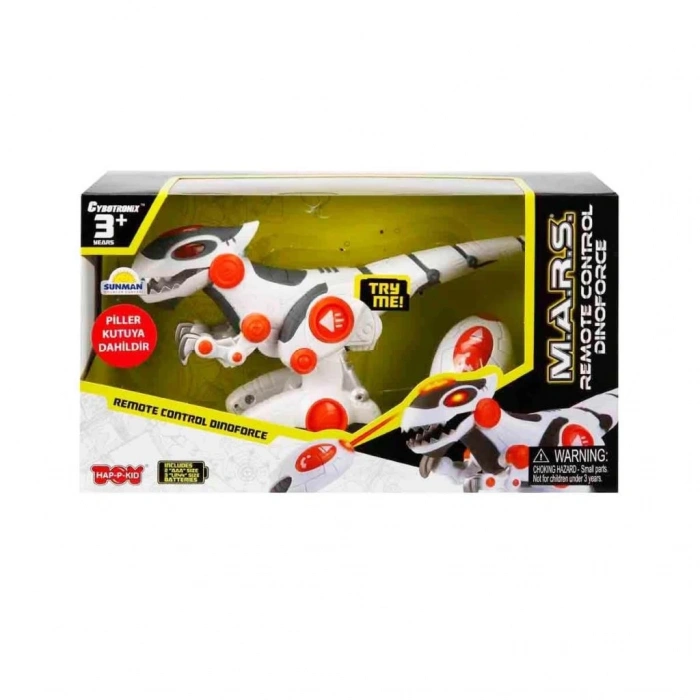 Mey İthalat® M.A.R.S. Dinoforce Yürüyebilen Işıklı Robot Dinozor