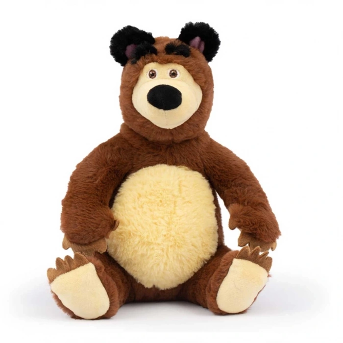 Mey İthalat®   Masha ile Koca Ayı 20 Cm Peluş 12 Cm Bebek MHA21000