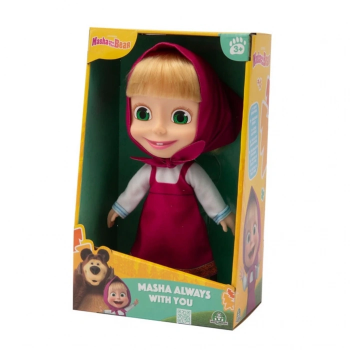 Mey İthalat® Masha ve Koca Ayı 23 cm Bebek MHA24000
