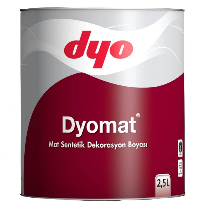 Mey İthalat® mat Mat Dekorasyon Boyası 0,75 Litre Siyah
