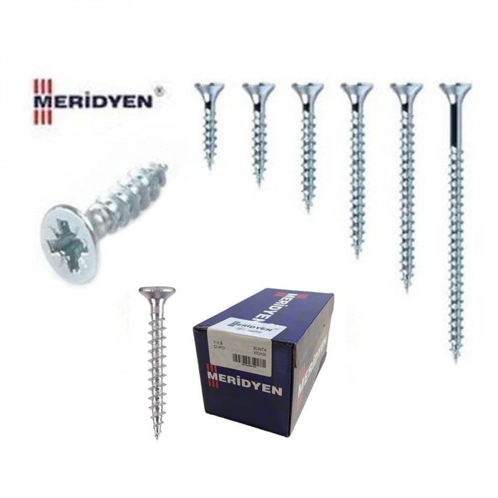 Mey İthalat® Meridyen Sunta Vidası 4,5X50 (100 Adet)