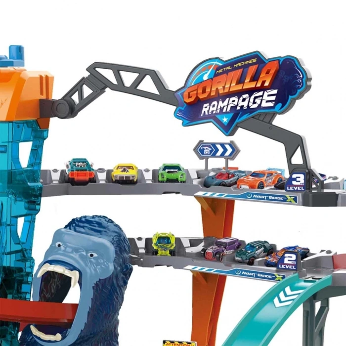 Mey İthalat® Metal Machines S1 Gorilla Oyun Seti MEA03000