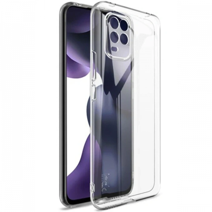 Mey İthalat®   Mi 10 Lite Kılıf Lüx Şeffaf Silikon - Şeffaf
