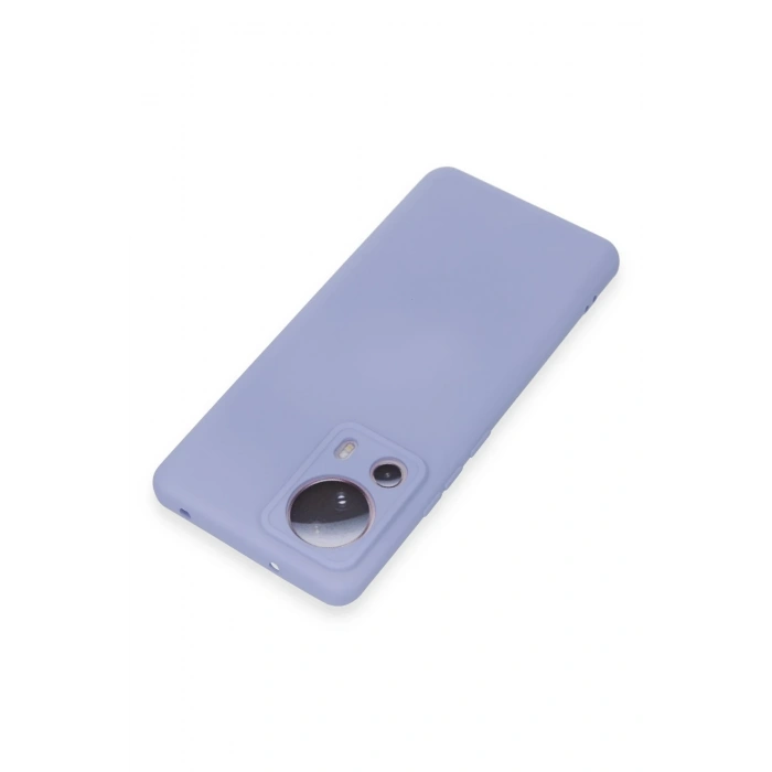 Mey İthalat®   Mi 13 Lite Kılıf Nano içi Kadife Silikon - Lila
