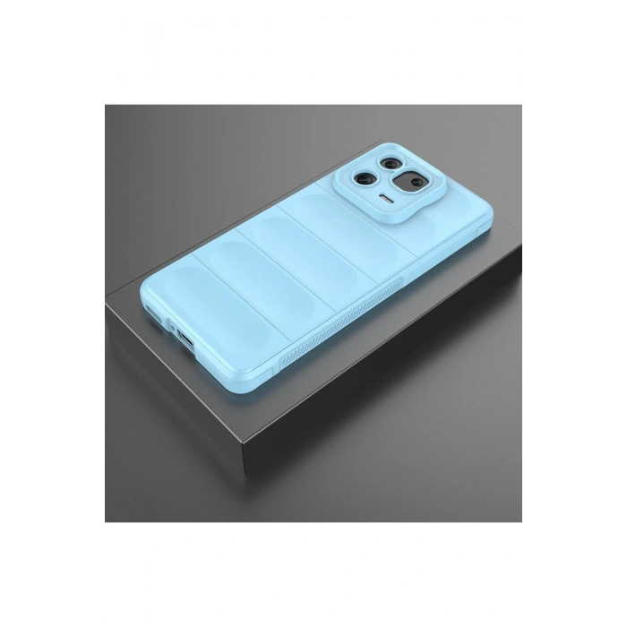 Mey İthalat®   Mi 13 Pro Kılıf Optimum Silikon - Sky Blue
