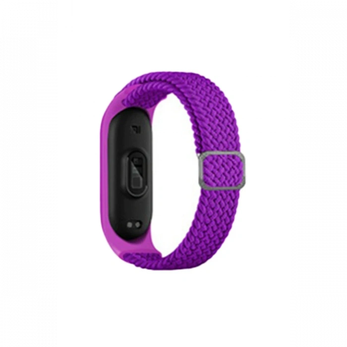 Mey İthalat®   Mi Band 4 Star Kordon - Mor