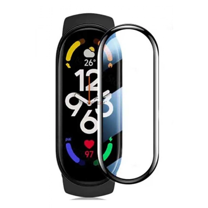 Mey İthalat®   Mi Band 5 Polymer Nano Ekran Koruyucu - Şeffaf