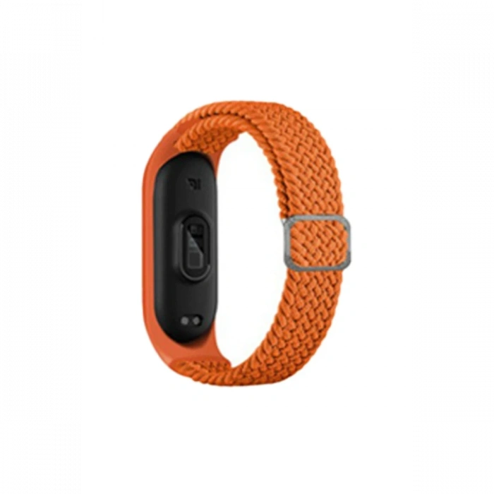 Mey İthalat®   Mi Band 6 Star Kordon - Turuncu
