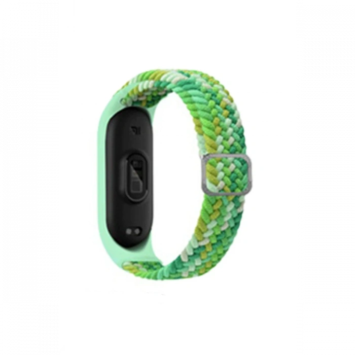Mey İthalat®   Mi Band 7 Star Kordon - Turkuaz-Yeşil