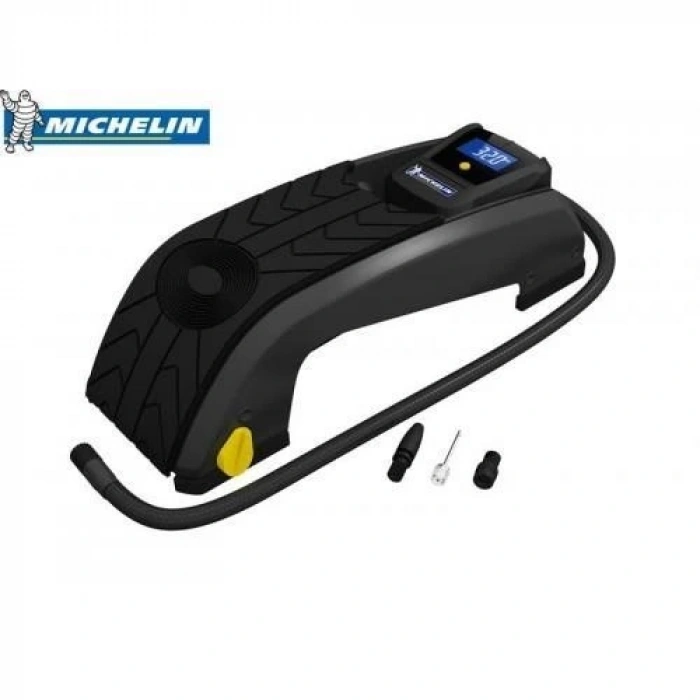 Mey İthalat® Michelin MC12208 Dijital Basınç Göstergeli Ayak Pompası