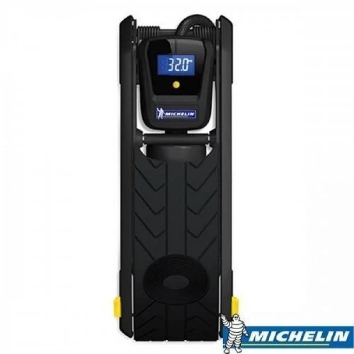 Mey İthalat® Michelin MC12208 Dijital Basınç Göstergeli Ayak Pompası