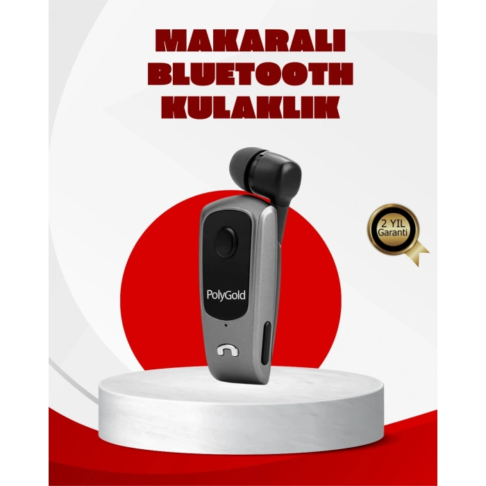 Mey İthalat® Mikrofonlu ve Ses Kontrollü Kablosuz Kulak İçi Kulaklık