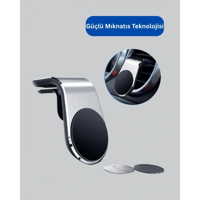 Mey İthalat® Mini Manyetikli Araç Telefon Tutucu