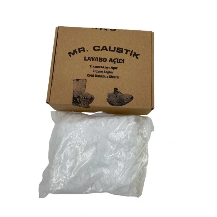 Mey İthalat® MR. Caustik 1000 gr Lavobo Açıcı Kostik