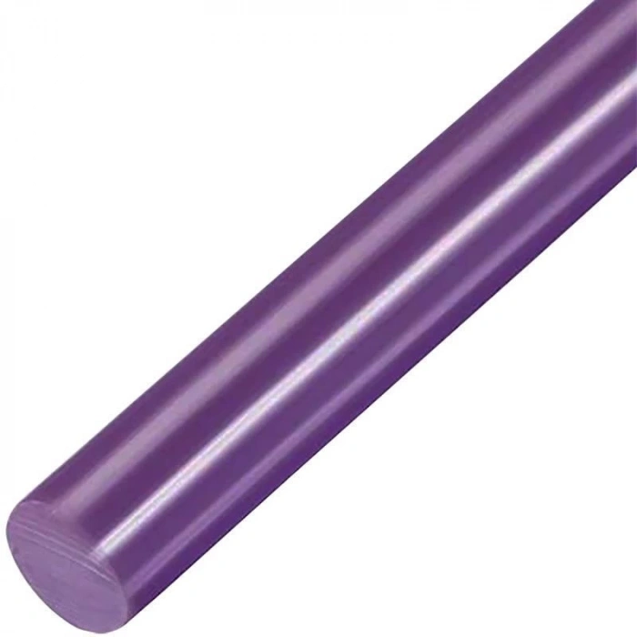 Mey İthalat® Mum Sıcak Silikon Mor 11,2 mm  30 Cm Kalın