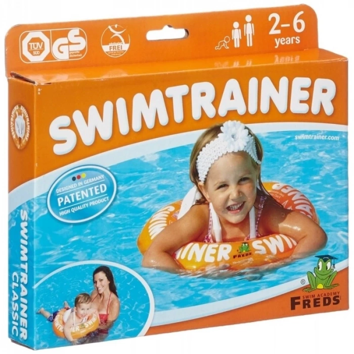 Mey İthalat® Mycey Swimtrainer Yüzme Simidi (2-6 Yaş) Orange