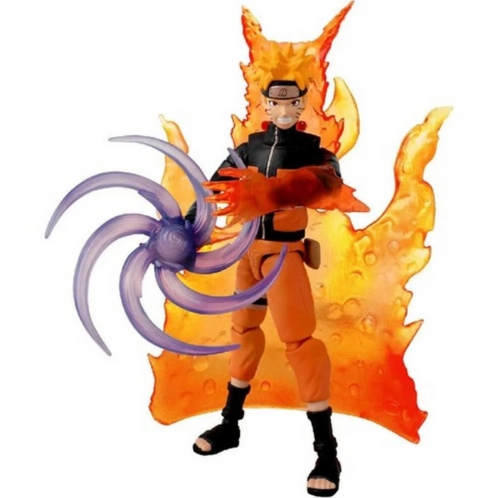 Mey İthalat® Naruto Anime Heroes Naruto Uzumaki Figür ve Aesuar Seti 16 cm