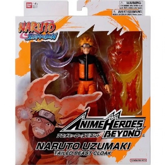 Mey İthalat® Naruto Anime Heroes Naruto Uzumaki Figür ve Aesuar Seti 16 cm
