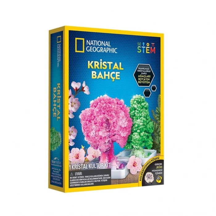 Mey İthalat® NAT00002 Kristal Bahçe Kiti - TRCRYSGRDN +8 yaş