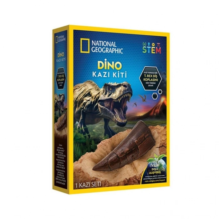 Mey İthalat® NAT06002Dino Kazı Kiti - RTNGDINO2 +8 yaş