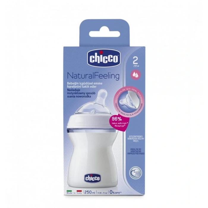Mey İthalat®   NaturalFeeling PP Biberon 2 Ay+ 250 ml