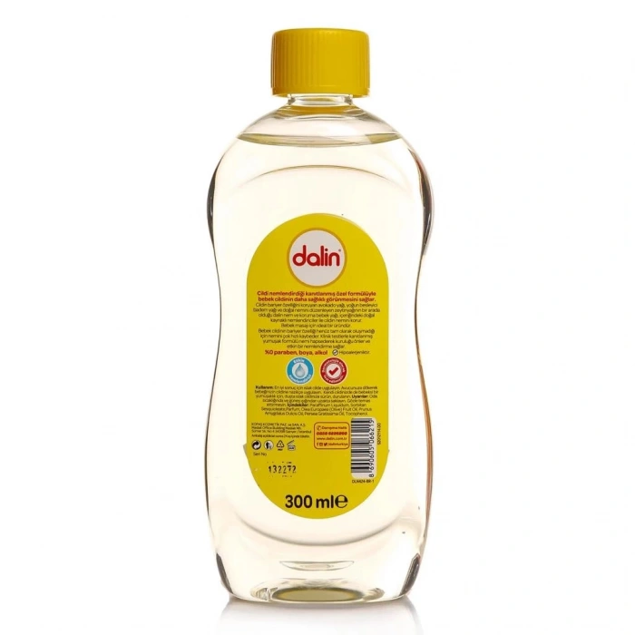Mey İthalat®   Nem Koruma Bebek Yağı 300 ml