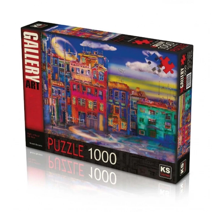 Mey İthalat®  Night with the Moon 1000 Parça Puzzle