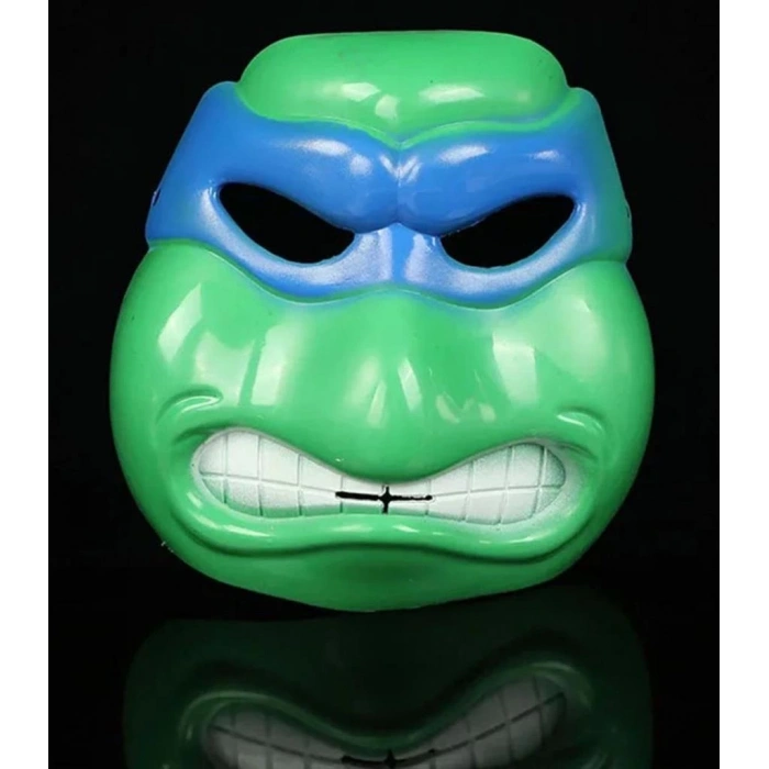 Mey İthalat® Ninja Kaplumbağalar Maskesi Leonardo Maskesi