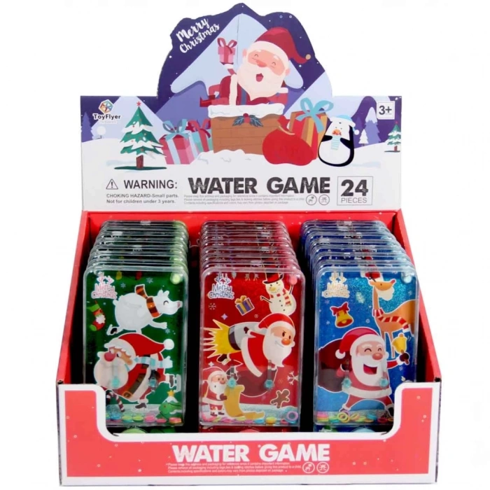 Mey İthalat® Noel Baba Temalı Retro Su Oyunu