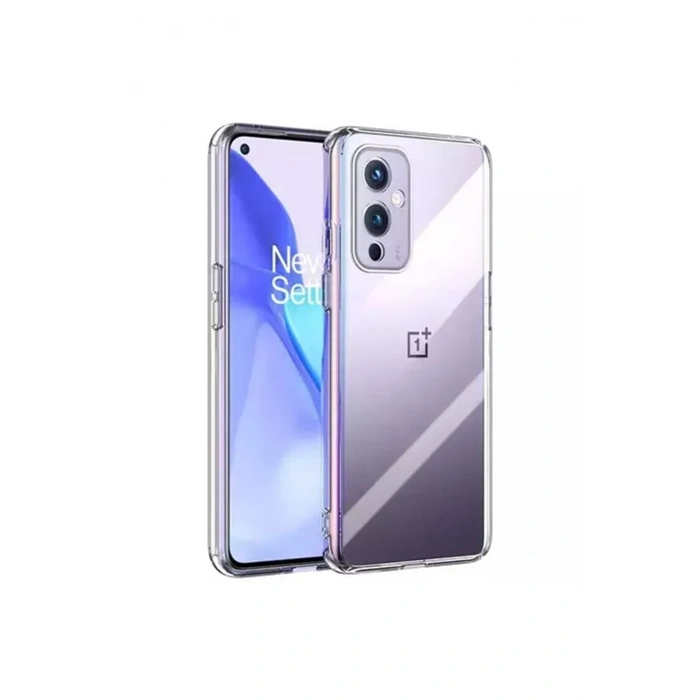 Mey İthalat®  One Plus 9 Kılıf Lüx Şeffaf Silikon