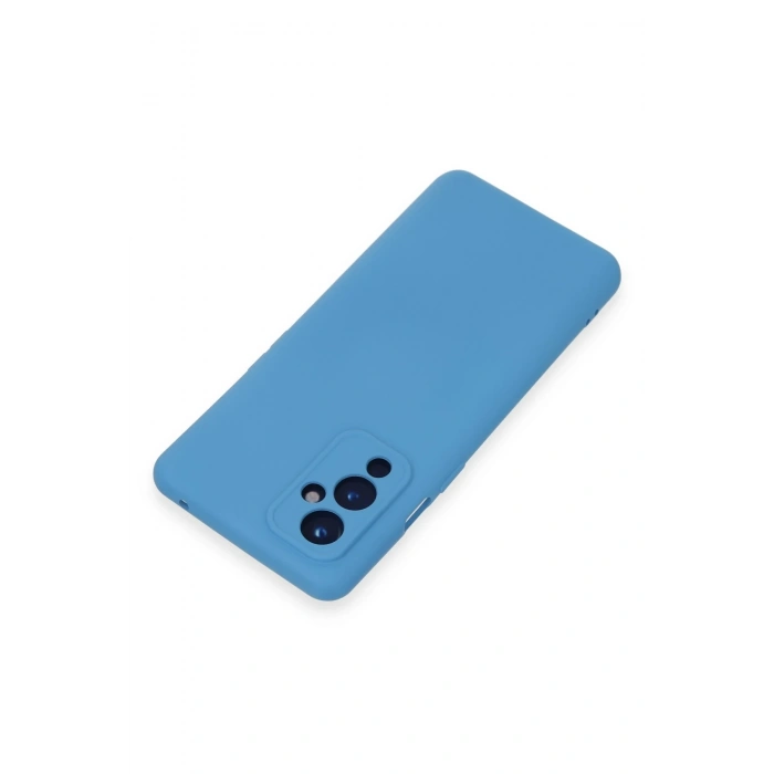 Mey İthalat®  One Plus 9 Kılıf Nano içi Kadife Silikon - Mavi