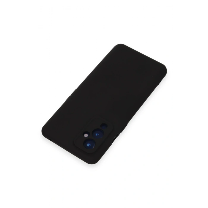 Mey İthalat®  One Plus 9 Kılıf Nano içi Kadife Silikon - Siyah