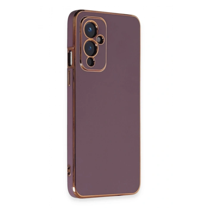 Mey İthalat®  One Plus 9 Kılıf Volet Silikon - Mor