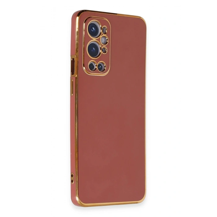 Mey İthalat®  One Plus 9 Pro Kılıf Volet Silikon - Kırmızı