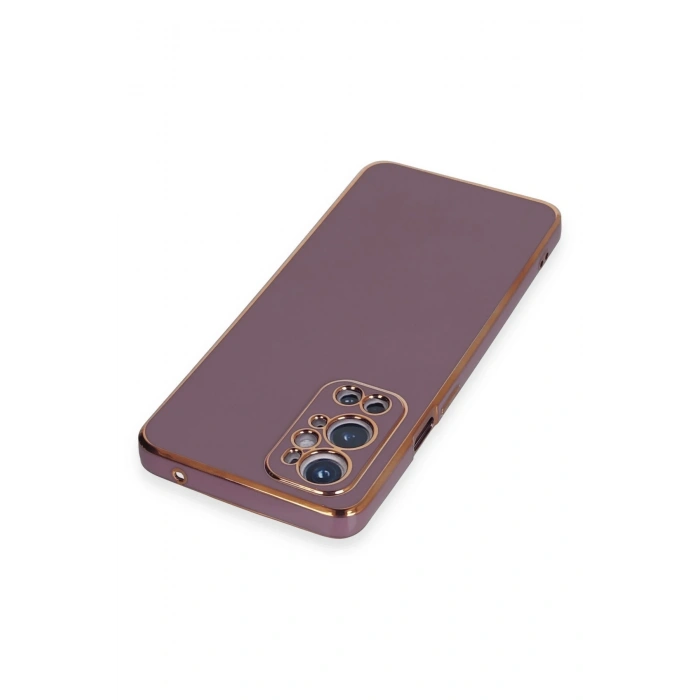 Mey İthalat®  One Plus 9 Pro Kılıf Volet Silikon - Mor