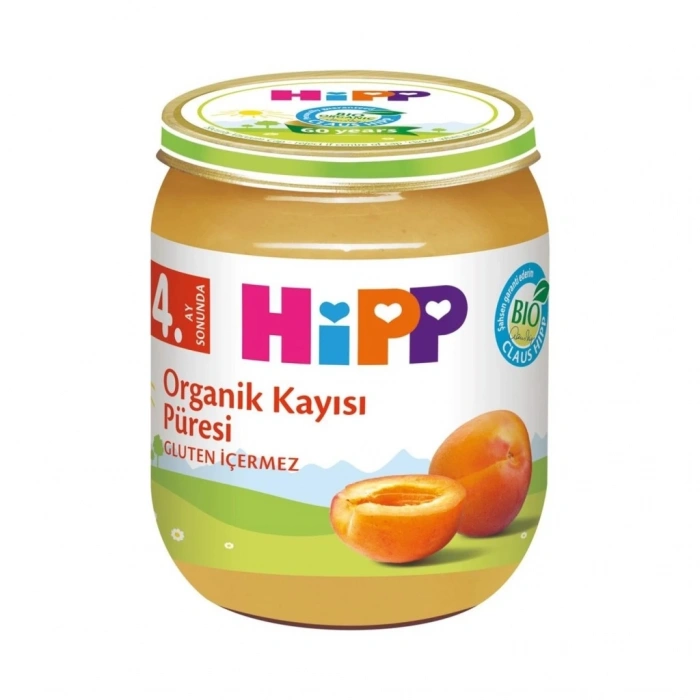 Mey İthalat®   Organik Kayısı Püresi 125 Gr