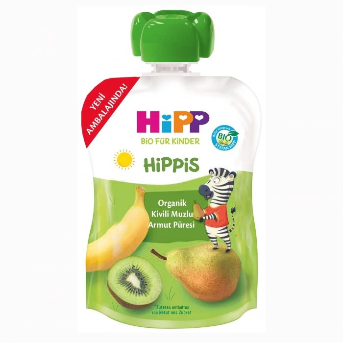 Mey İthalat®   Organik Kivili Muzlu Armut Püresi 100 Gr