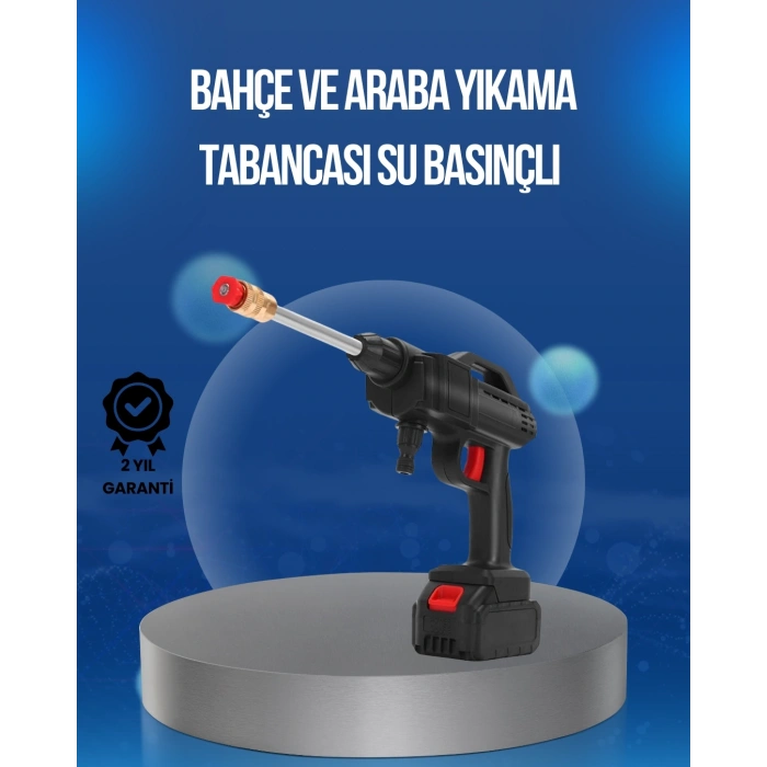 Mey İthalat® Orijinal 2025 48V Şarjlı Basınçlı Temizlik Tabancası A Kalite Seri